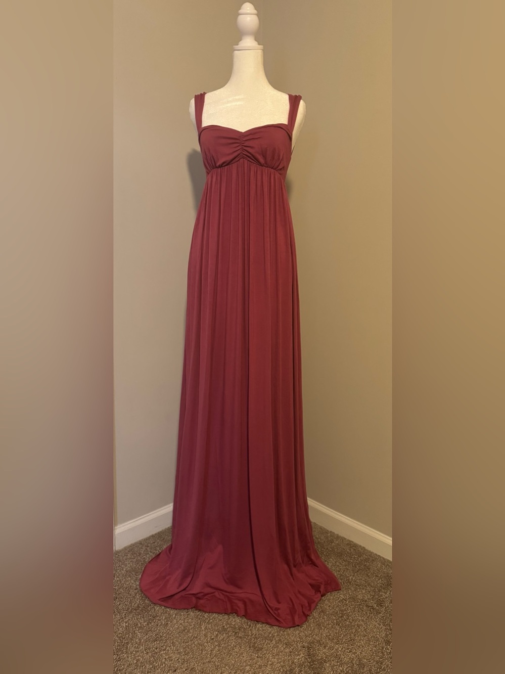 Rachel Pally Sleeveless Maxi Dress in Dusty Rose